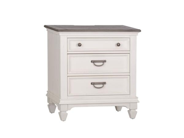 Allyson Park Night Stand w/ Charging Station Nightstands Liberty Furniture