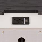 Allyson Park Night Stand w/ Charging Station - Image 3