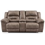 Stoneland Reclining Loveseat with Console - Image 3