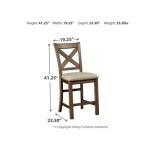 Moriville Counter Height Bar Stool - Image 4