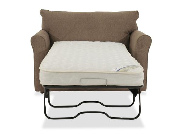 Leah Roll Arm Casual 54" Twin Sleep Chair - Image 2