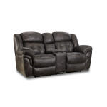 Denali Charcoal-Power Console Loveseat