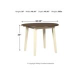 Woodanville Dining Drop Leaf Table - Image 4