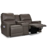 Cade Power Reclining Loveseat w/ Headrest, Lumbar & Console - Image 3