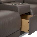 Cade Power Reclining Loveseat w/ Headrest, Lumbar & Console - Image 4